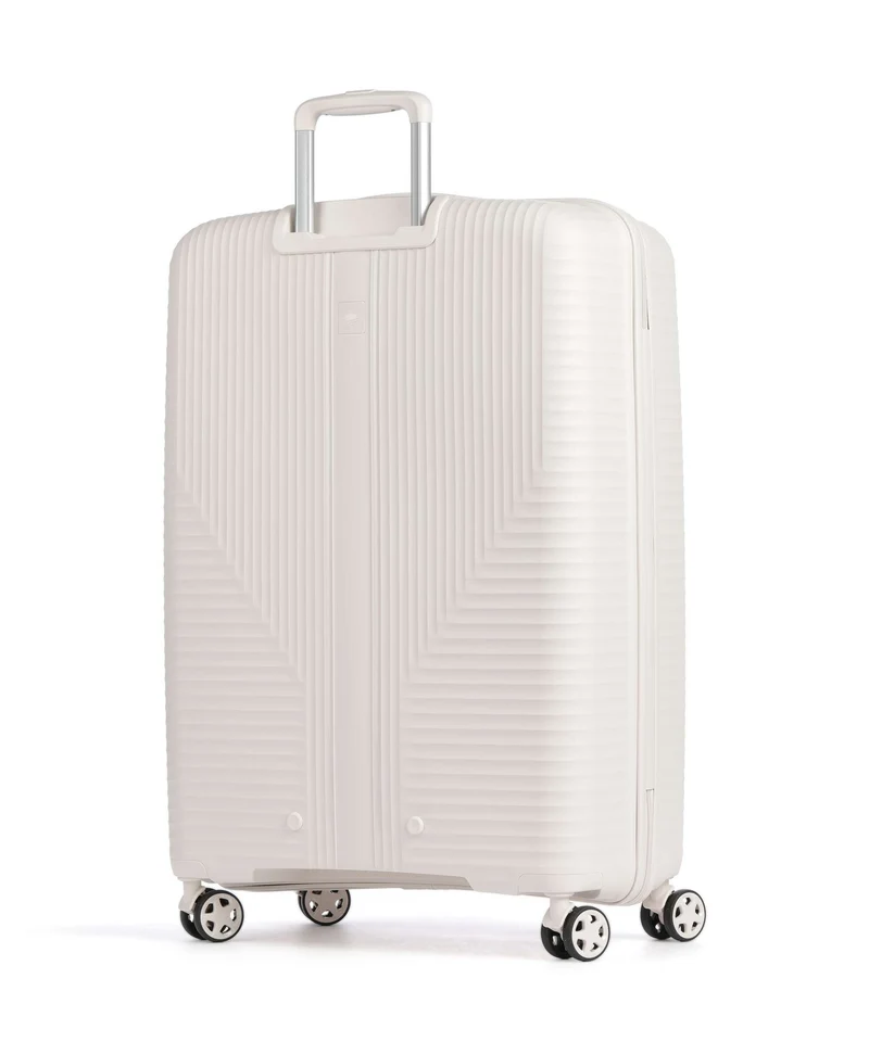 Travelite Air Stripe 4-Rollen Trolley offwhite