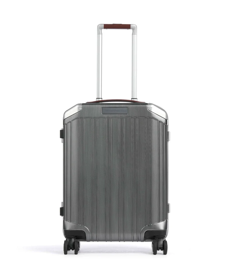 Piquadro PQ-LM 4-Rollen Trolley black/tan