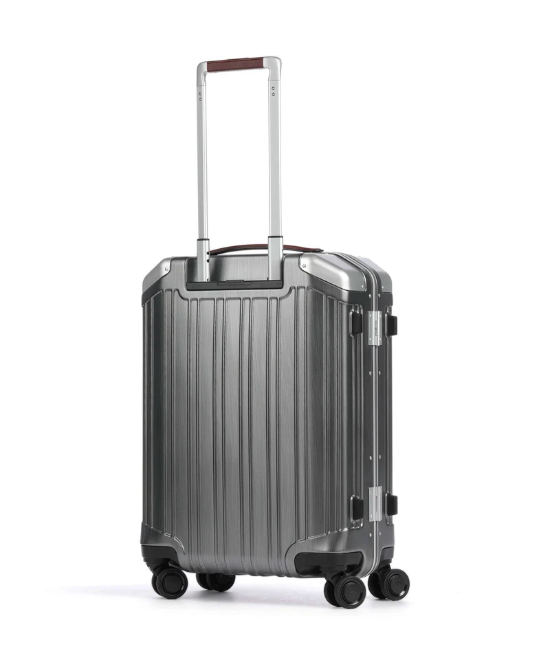 Piquadro PQ-LM 4-Rollen Trolley black/tan