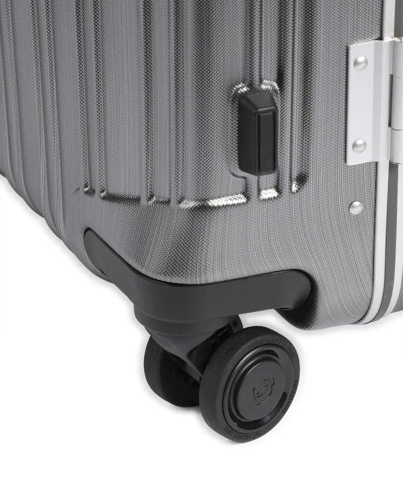 Piquadro PQ-LM 4-Rollen Trolley black/tan