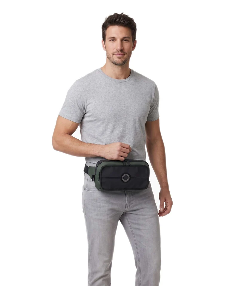 Delsey Paris Turenne Soft Gürteltasche green