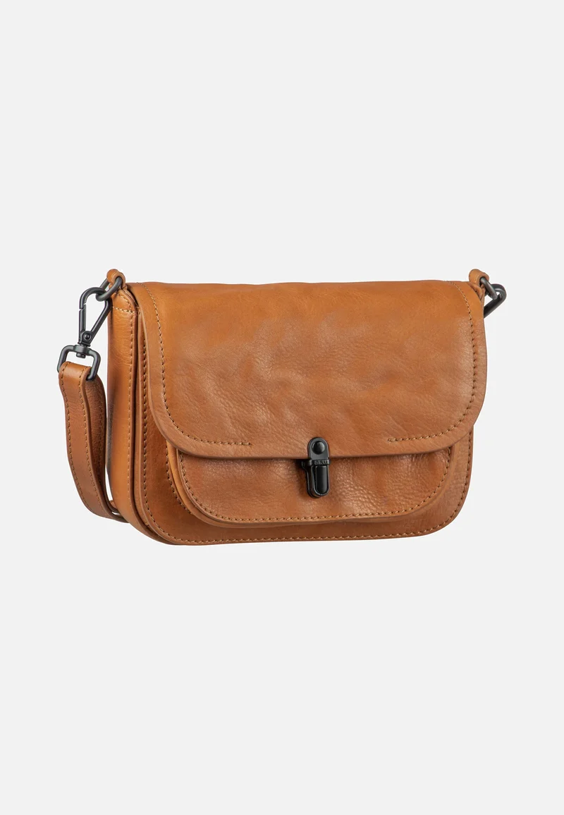 Mrs. Waffle Caramel - Saddle Bag