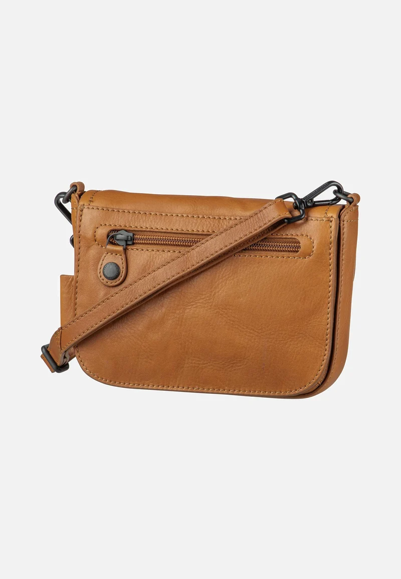 Mrs. Waffle Caramel - Saddle Bag