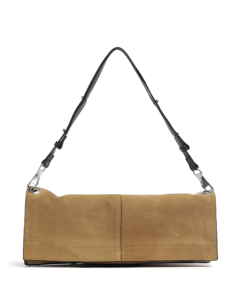 AllSaints Lutece Schultertasche warm olive brown