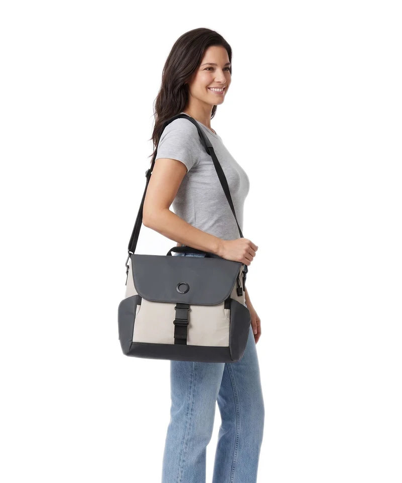 Delsey Paris Securflap Kuriertasche sand