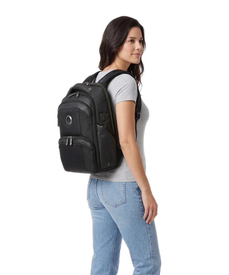 Delsey Paris DLC Pro Laptop-Rucksack black