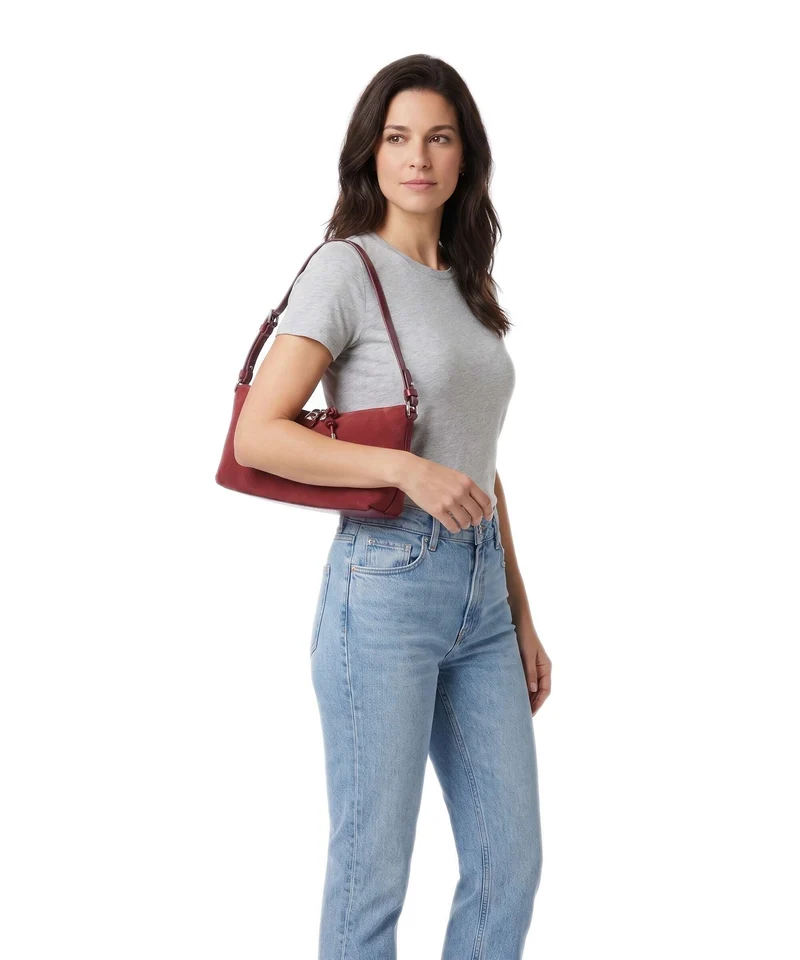 Furla Debby Mini Schultertasche toni ciliegia