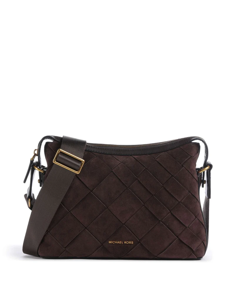 Michael Kors Nicolas Small Umhängetasche chocolate