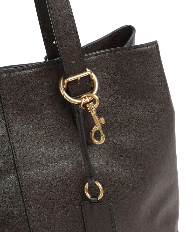 Marc O'Polo Phillis M Shopper burnt coffee