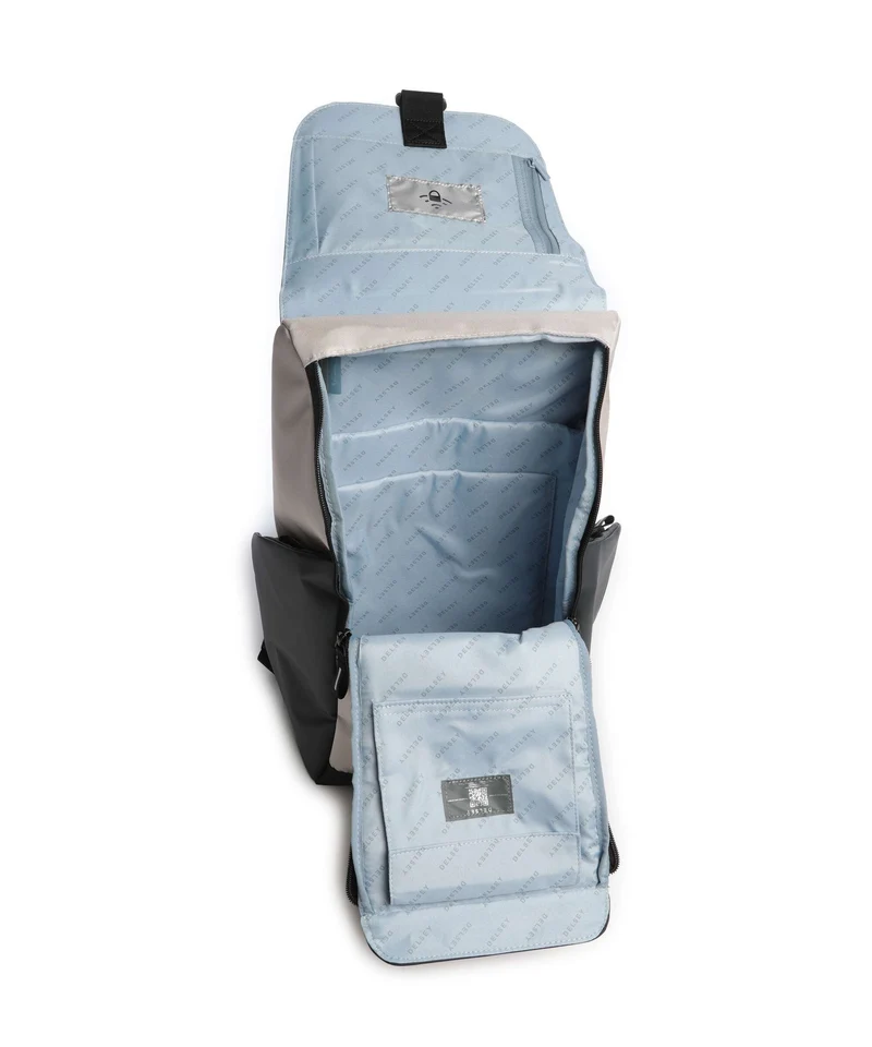 Delsey Paris Securflap Laptop-Rucksack sand