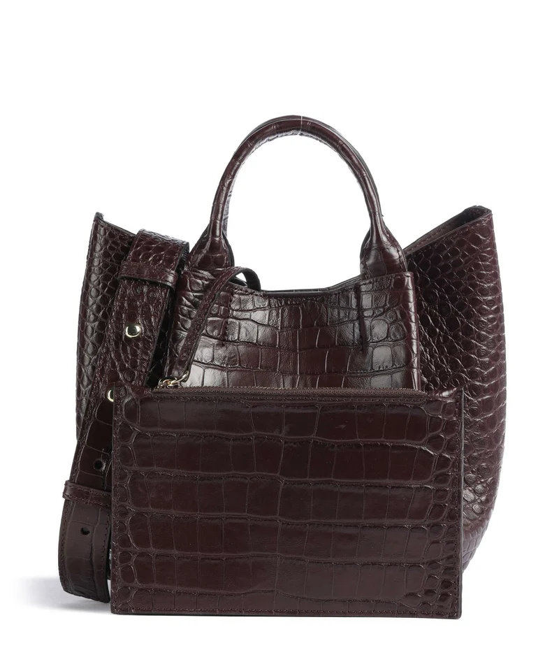 Abro Cocco Mondial Essential Small Handtasche burgundy