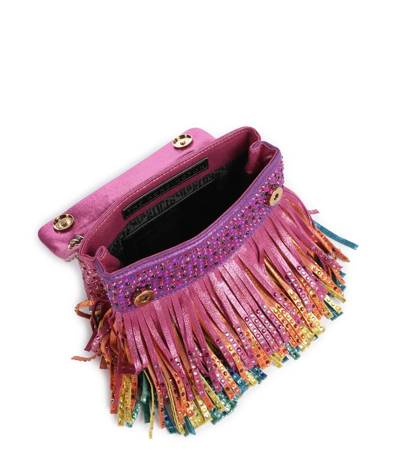 Kurt Geiger Kensington Mini Fringe Schultertasche multi