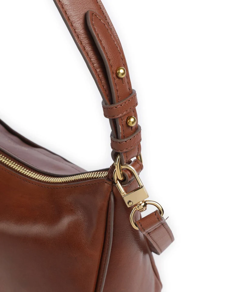 Burkely Fine Florence Schultertasche chestnut
