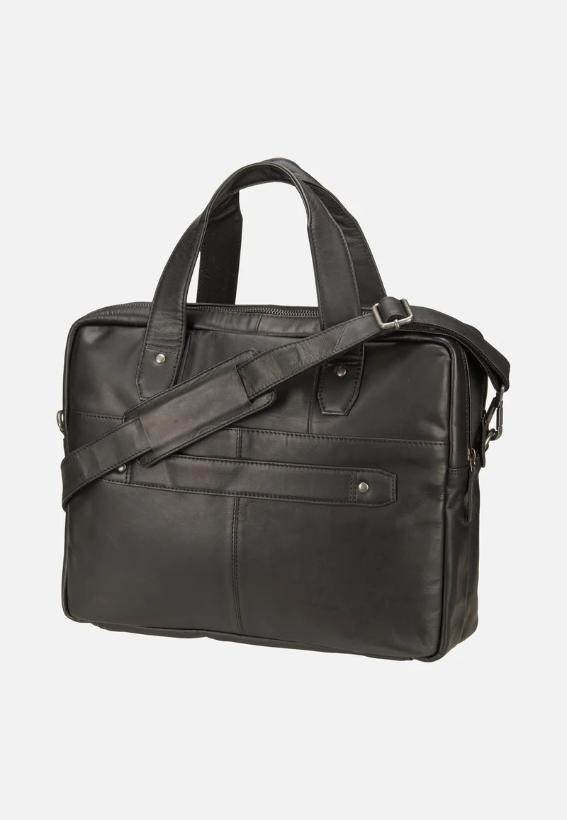 Fiorentina Business Mappe Black - Aktentasche