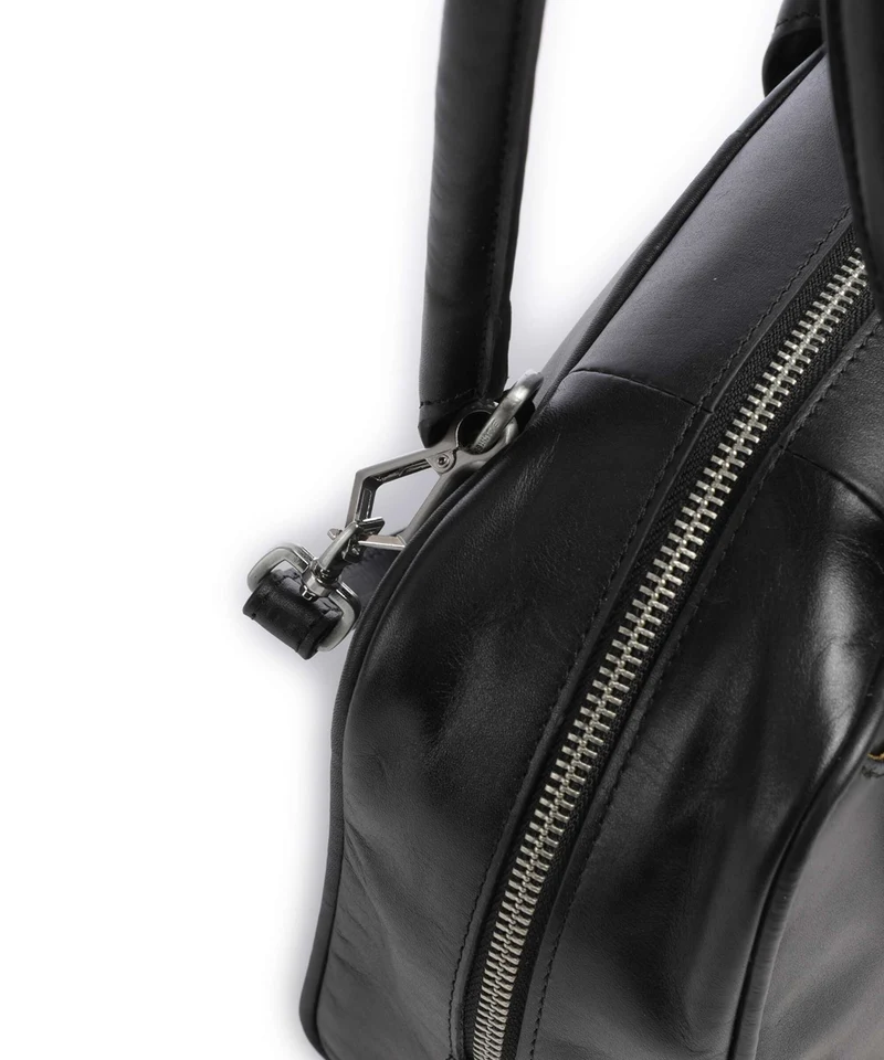 Burkely Ledger Schultertasche black