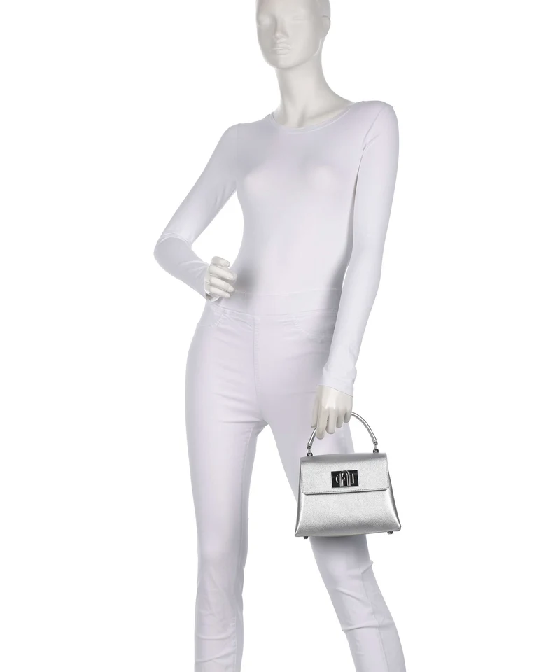 Furla 1927 Mini Handtasche silver