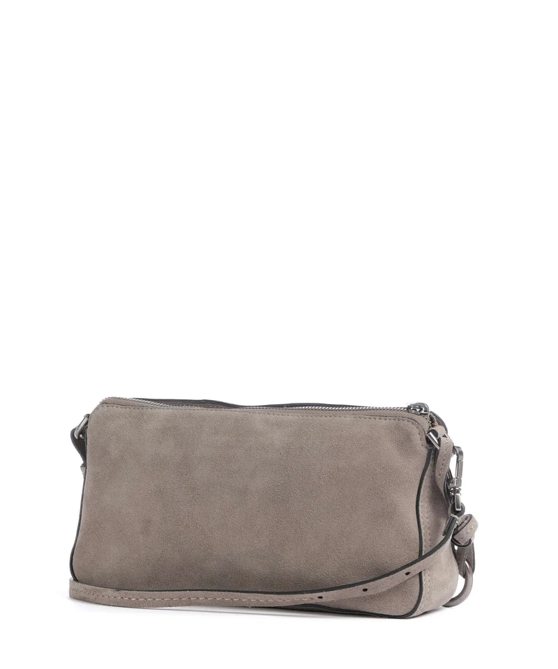 Liebeskind Clarice II Hydro Suede M Umhängetasche neutral grey