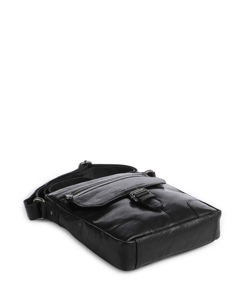 Spikes & Sparrow Bronco Nebraska Umhängetasche black