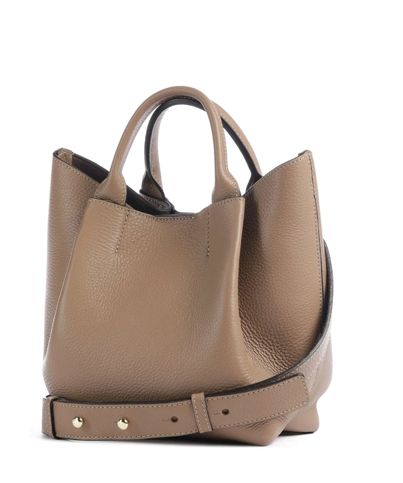 Abro Agave Essential Small Handtasche cappuccino