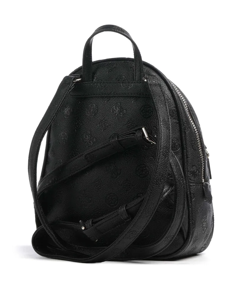 Guess Manhattan II Rucksack black logo