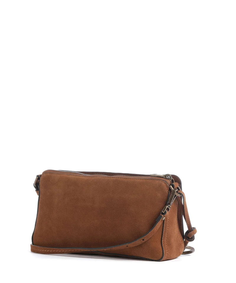 Liebeskind Clarice II Hydro Suede M Umhängetasche brown