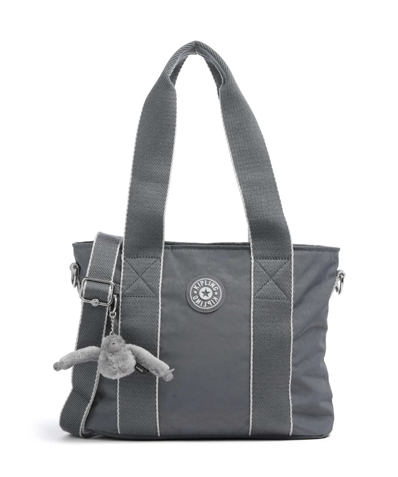 Kipling Basic Minta M Up Schultertasche moonlit grey