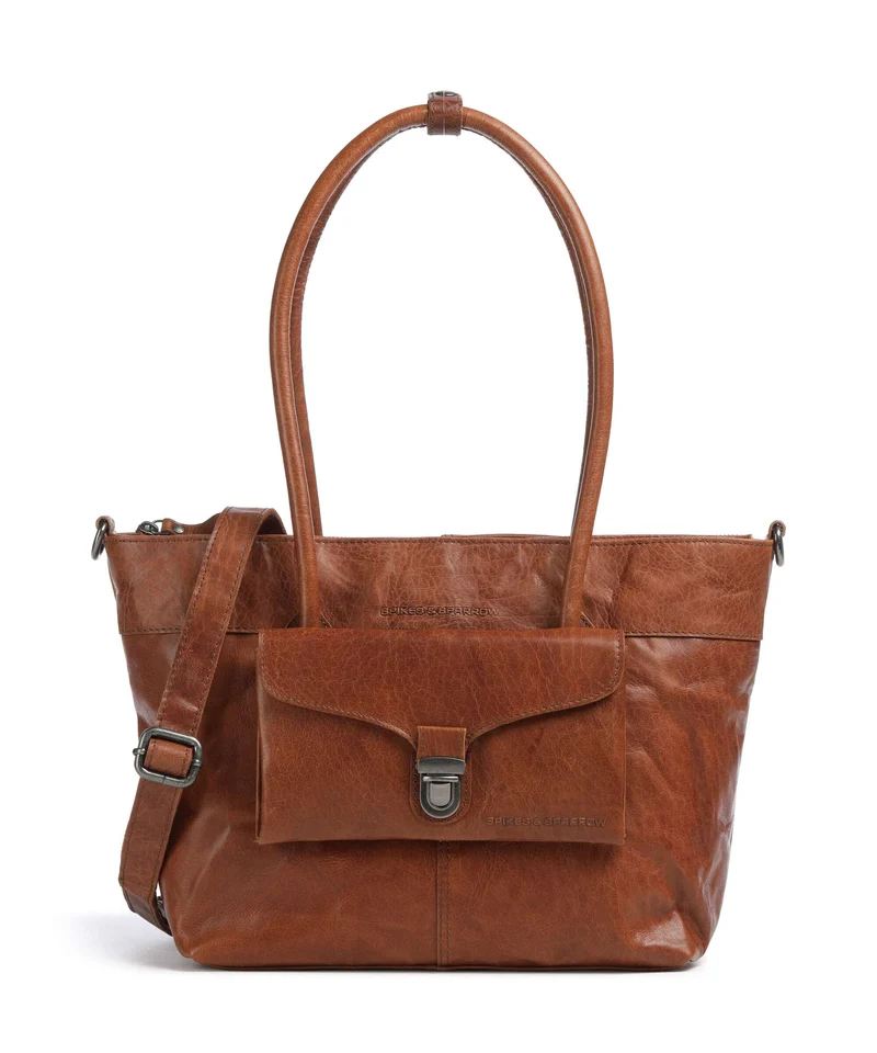 Spikes & Sparrow Bronco Yara Shopper brandy