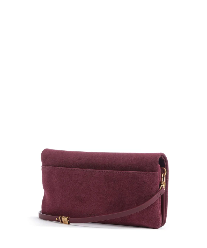 Pinko Love Click Soft Horizontal Classic Umhängetasche ribes intenso/antique gold