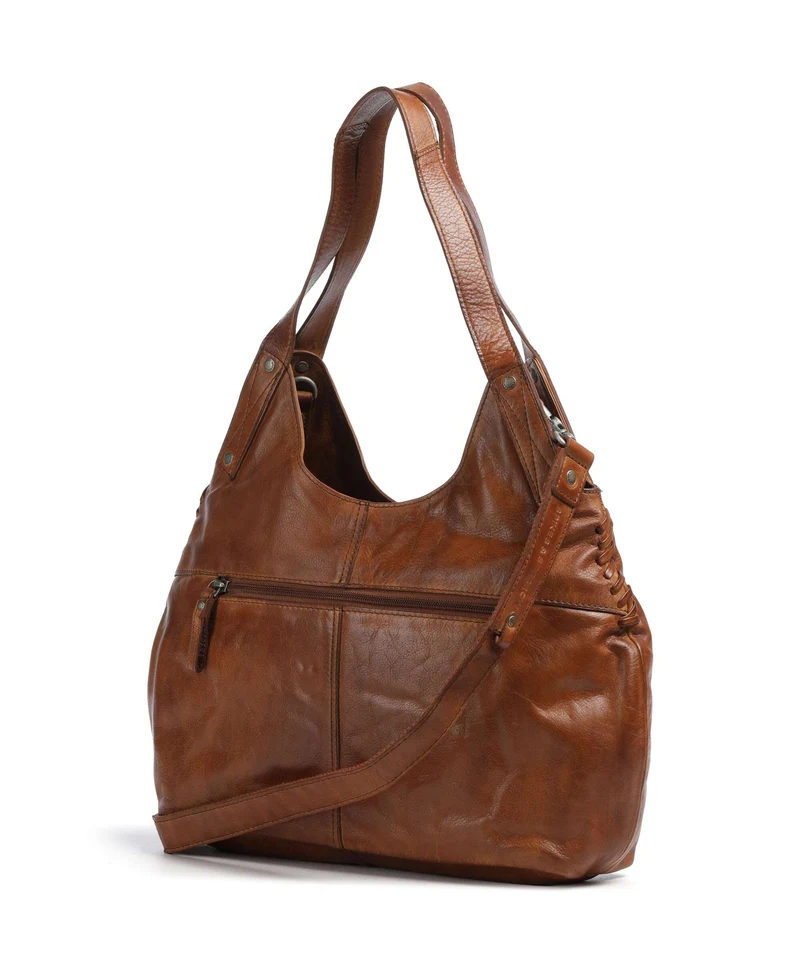 Spikes & Sparrow Apache Marthe Beuteltasche brandy