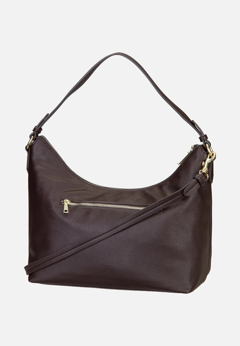 Cuore Lettera Dalia MVZ Darkbrown - Hobo Bag