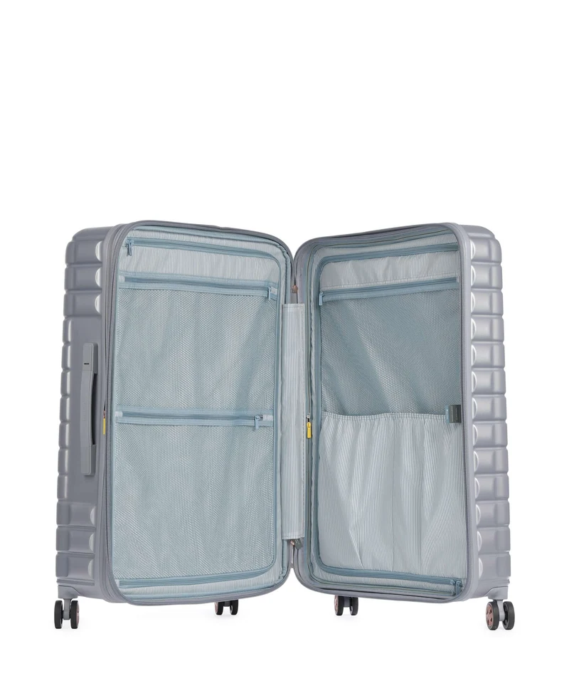 Delsey Paris Shadow 5.0 4-Rollen Trolley platinum