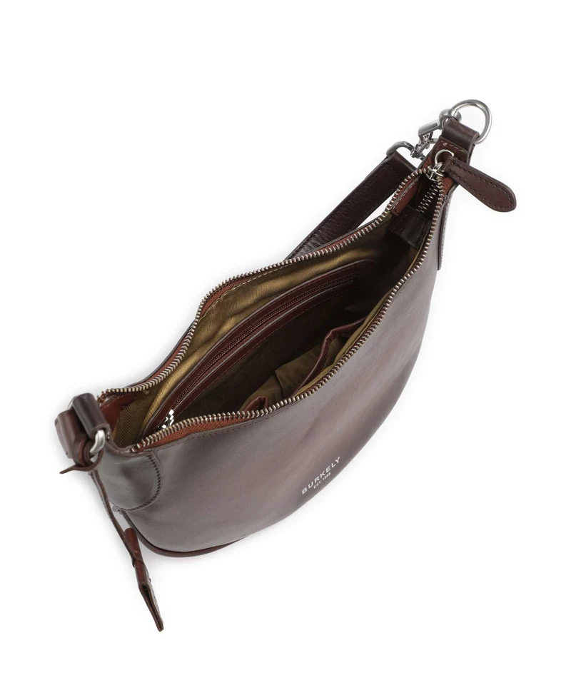 Burkely Ledger Schultertasche burgundy