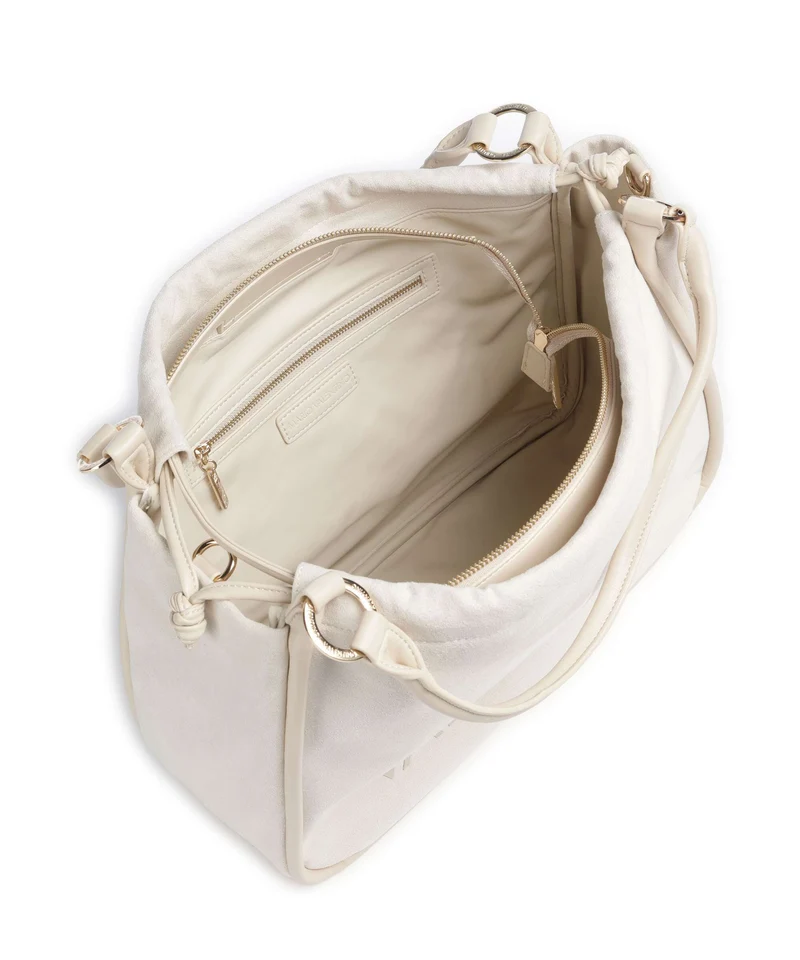 Valentino Bags Eirlys Red Bucket Handtasche ecru