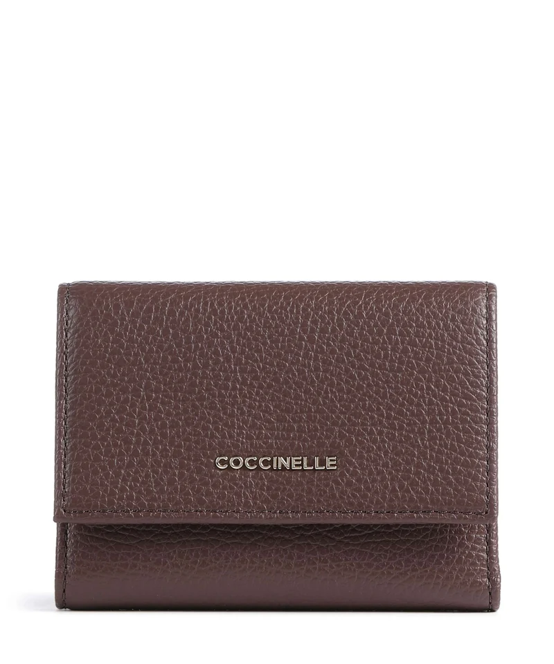 Coccinelle Metallic Soft Geldbörse berry