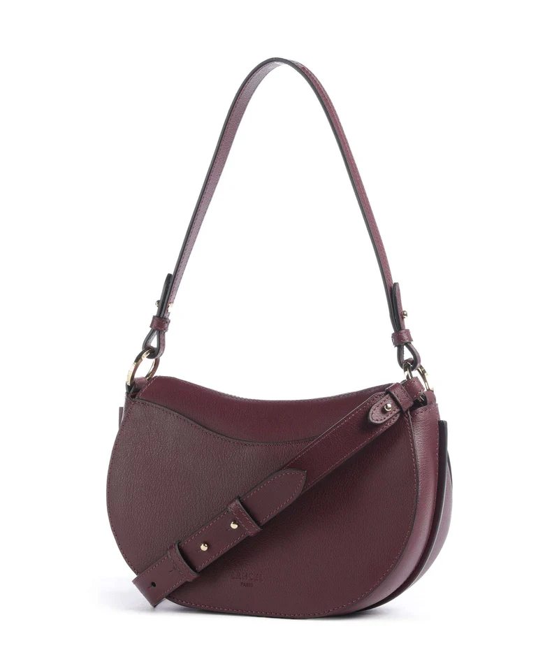Lancel Céleste M Schultertasche cassis