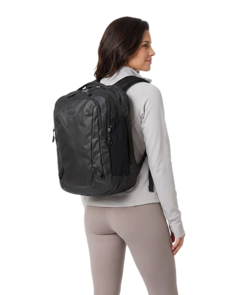 Osprey Transporter 26+6 Reiserucksack raven black
