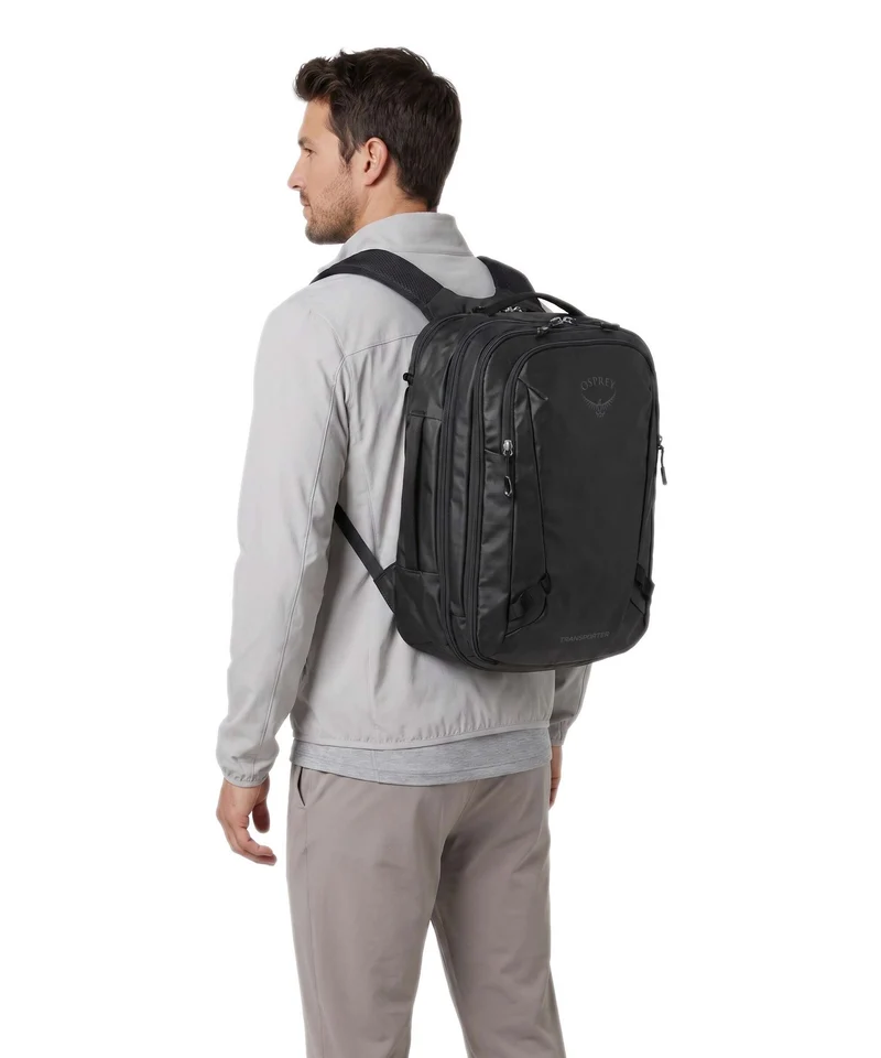 Osprey Transporter 26+6 Reiserucksack raven black