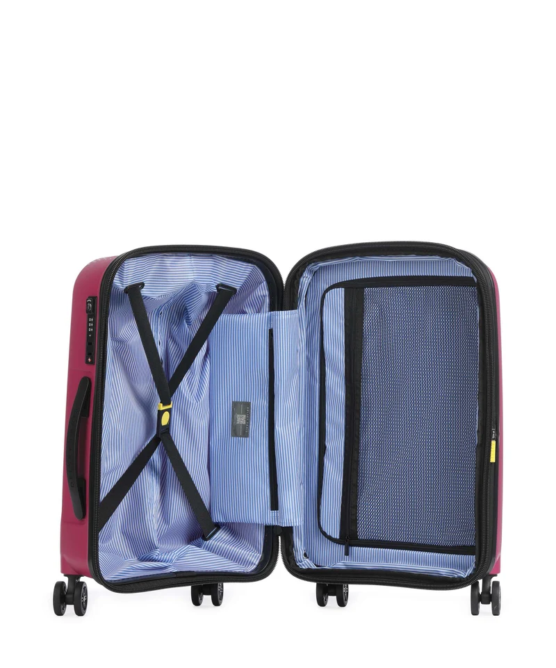 Delsey Paris Belmont Plus 4-Rollen Trolley raspberry