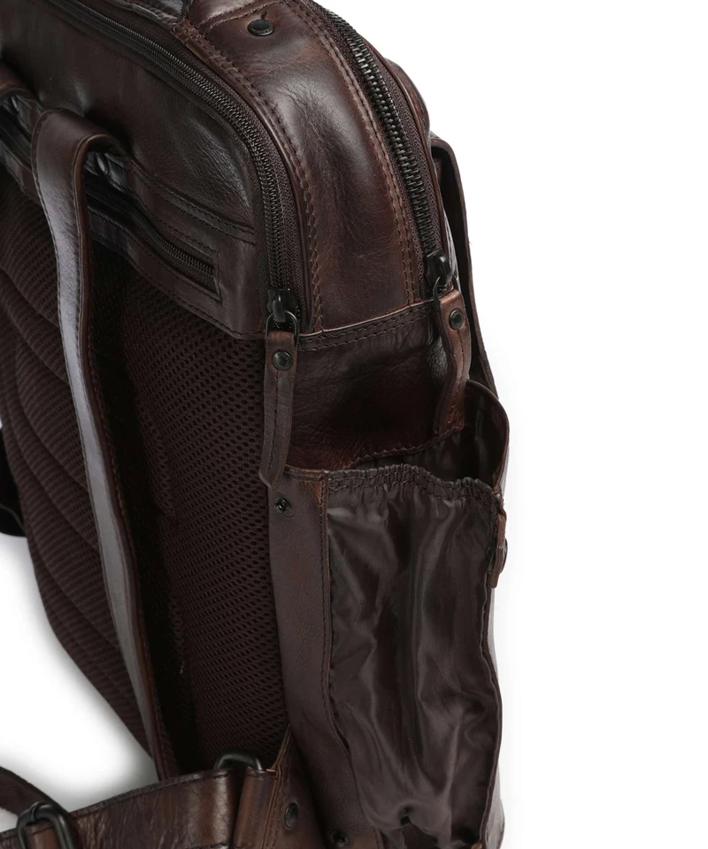 Spikes & Sparrow Apache Fred Laptop-Rucksack dark brown