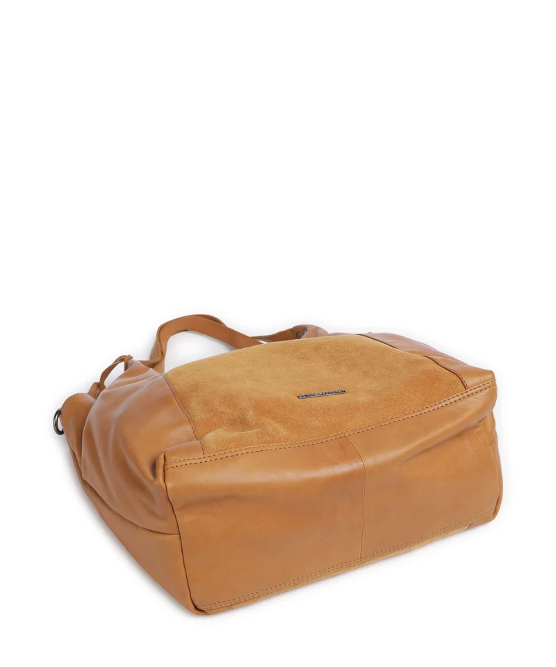 Spikes & Sparrow Suede Mix Ryana Shopper tan