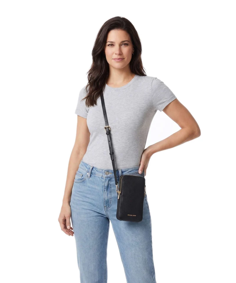 Michael Kors Jet Set Small Handytasche black