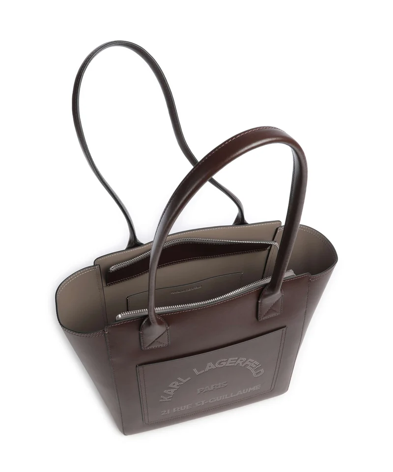 Karl Lagerfeld K/Daily Medium Shopper tobacco
