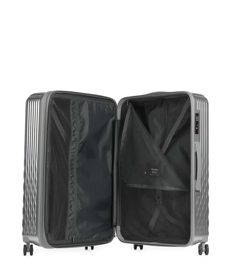 Pack Easy Flow 4-Rollen Trolley silver