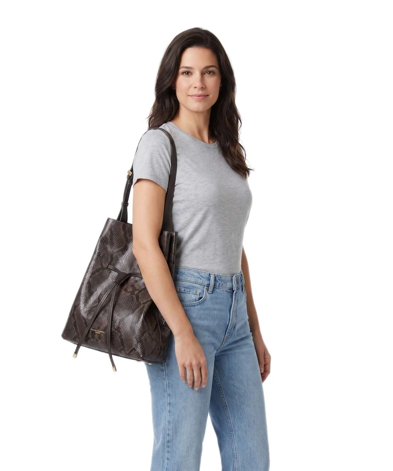 Gianni Chiarini Sienna Bucket Handtasche espresso