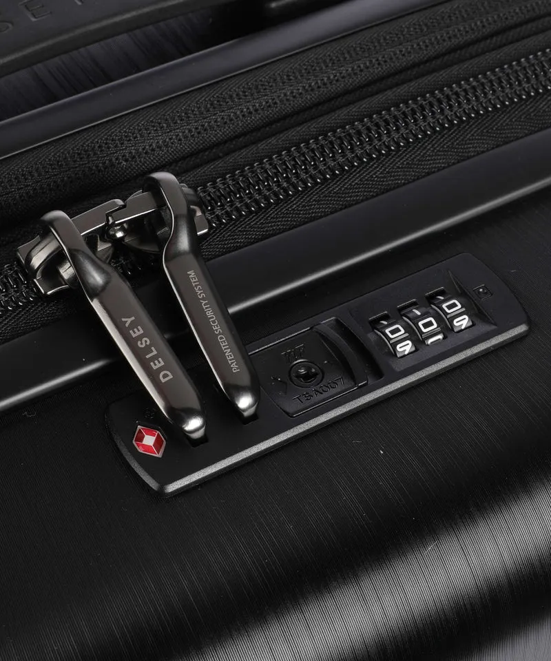 Delsey Paris Freestyle 4-Rollen Trolley black