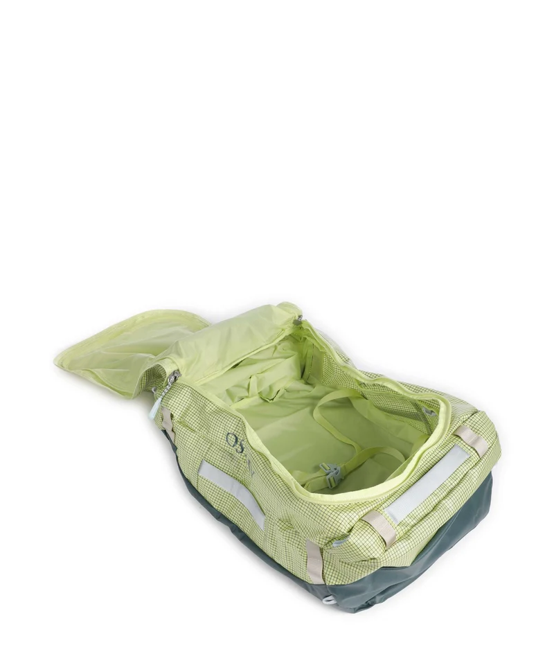 Osprey Transporter 65 Reiserucksack glow dew/torrent blue