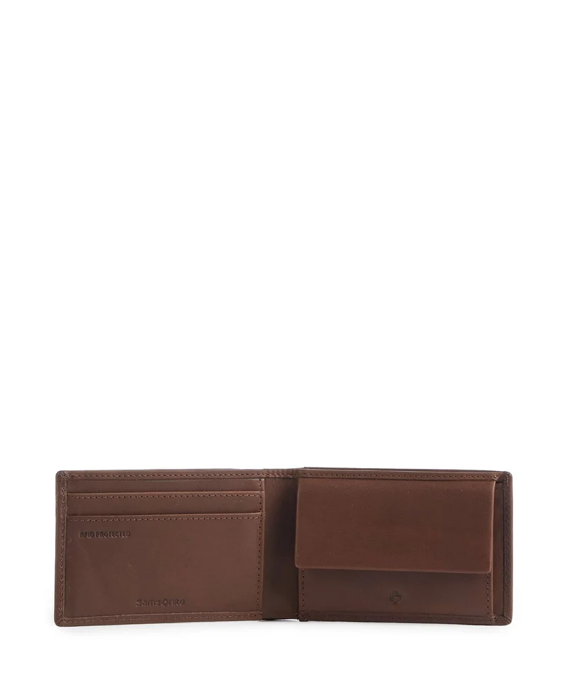 Samsonite Eluxe Geldbörse dark brown
