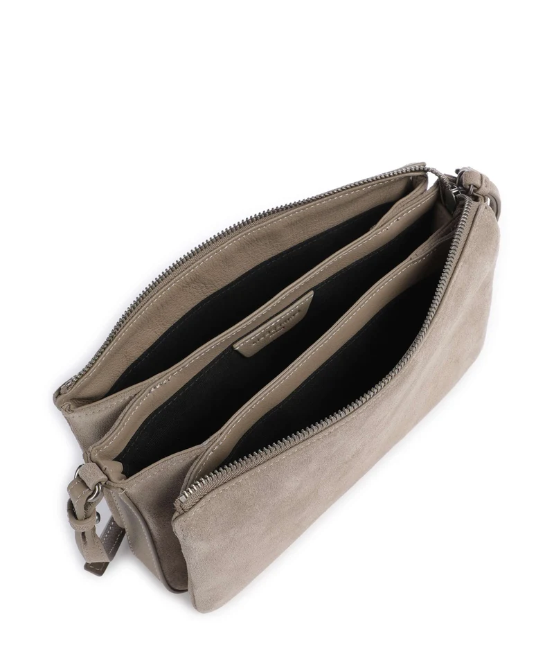 Liebeskind Nina Hydro Suede S Umhängetasche neutral grey
