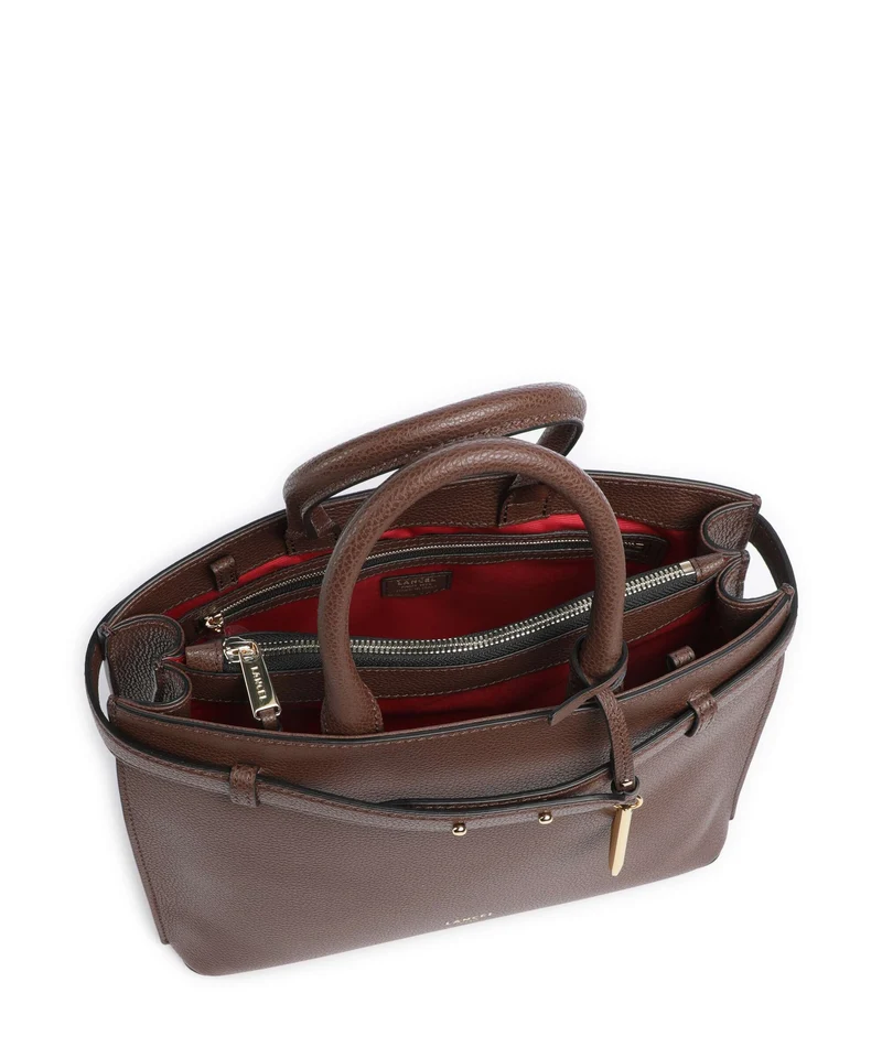 Lancel Faubourg M Handtasche coconut