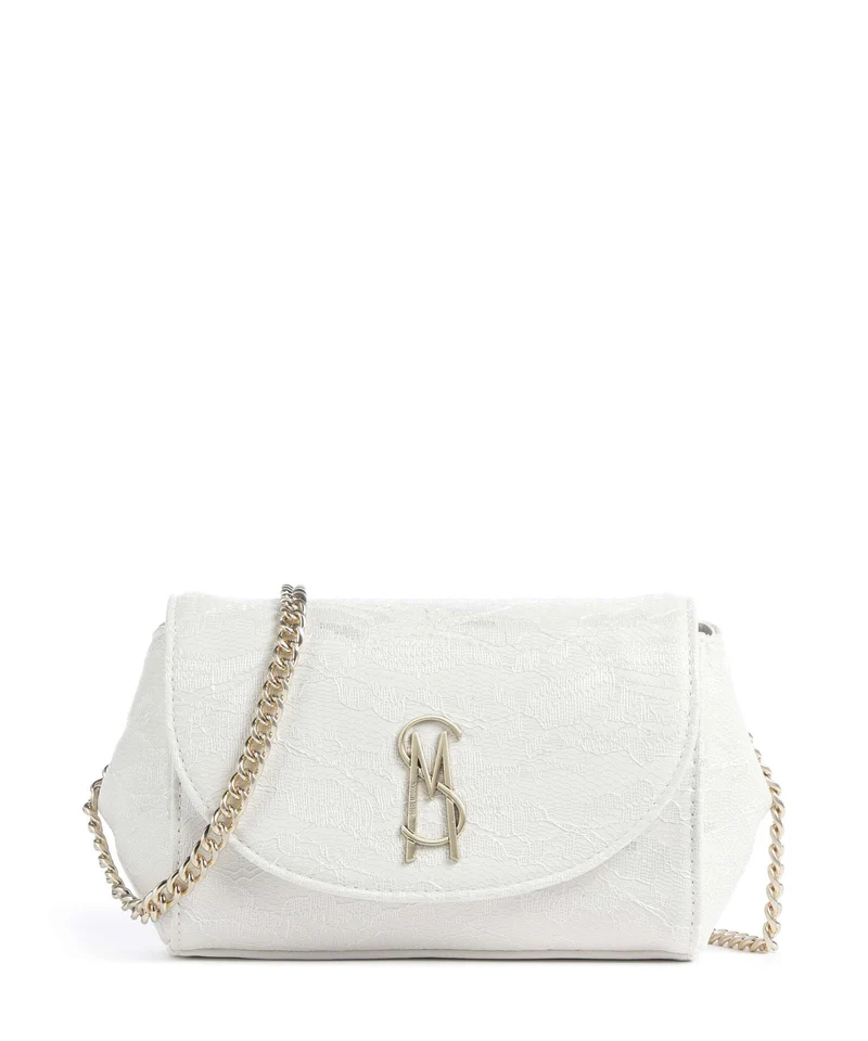 Steve Madden BNYLAH Umhängetasche white/gold